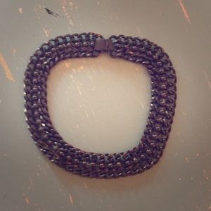 Black metal chocker